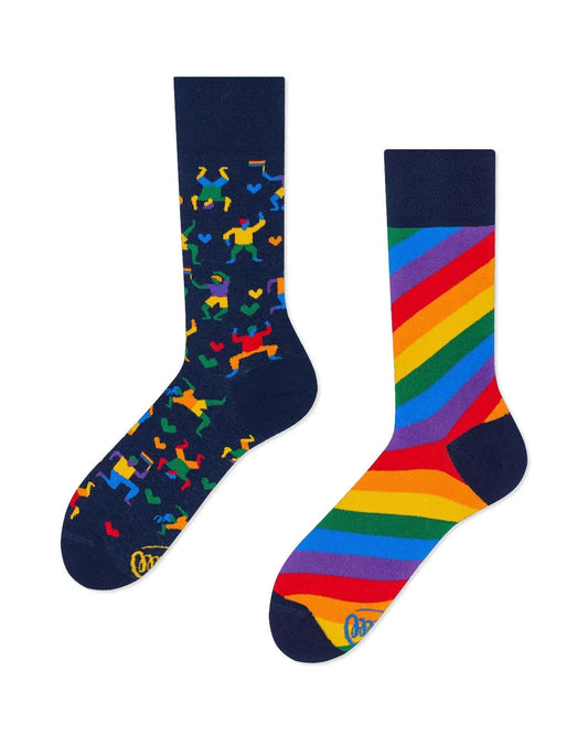 Chaussettes dépareillées - Over The Rainbow