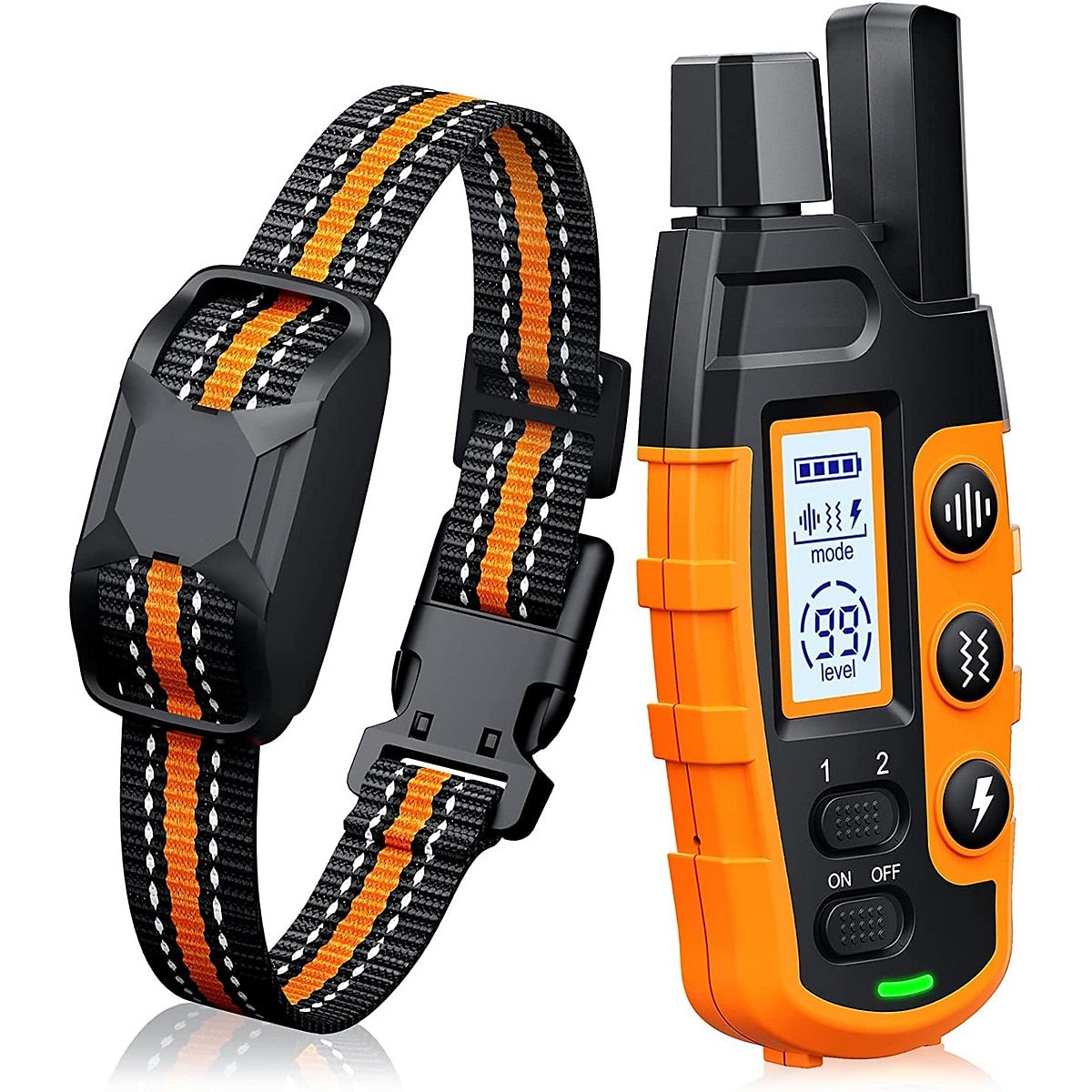 Collier Anti-Aboiement pour Chien Étanche et Réchargeable