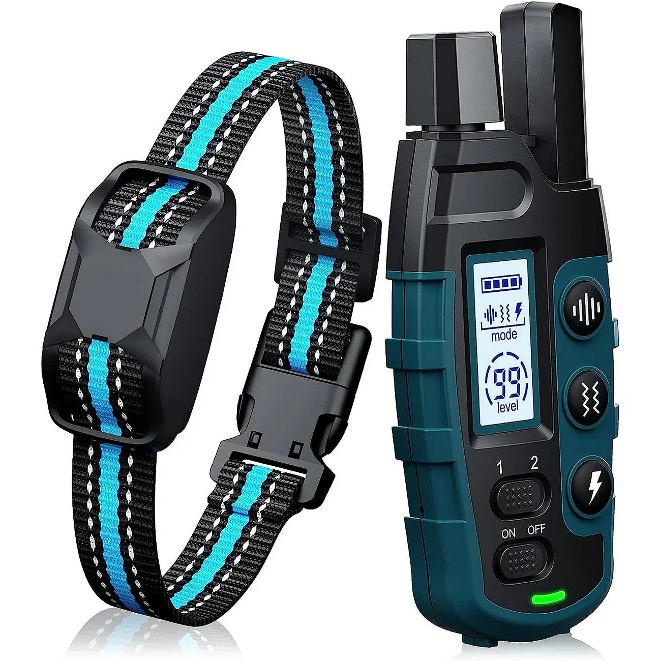 Collier Anti-Aboiement pour Chien Étanche et Réchargeable