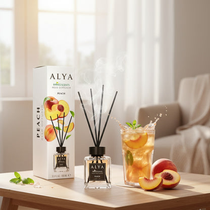Bâtonnets Parfumés Alya Pêche 100 ml – photo 2