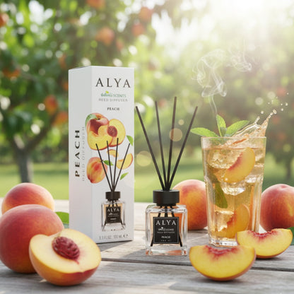 Bâtonnets Parfumés Alya Pêche 100 ml – photo 3
