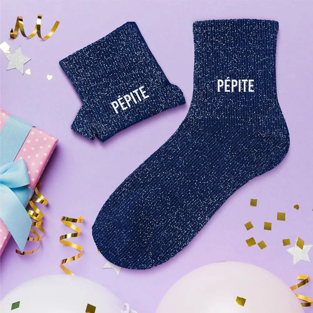 Chaussettes à Paillettes - Pépite