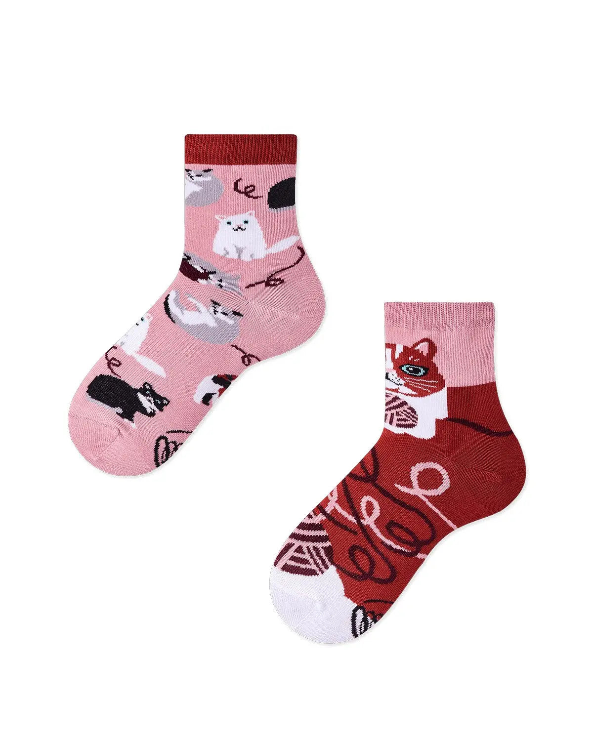 Chaussettes dépareillées - Playful Cat - Kids