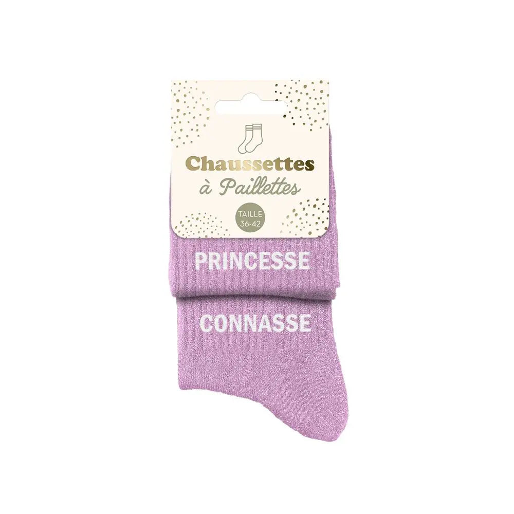 Chaussettes à Paillettes - Princesse Connasse