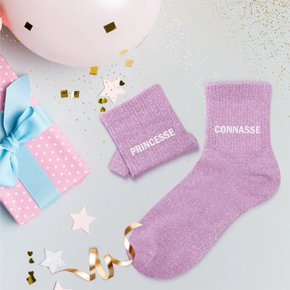 Chaussettes à Paillettes - Princesse Connasse