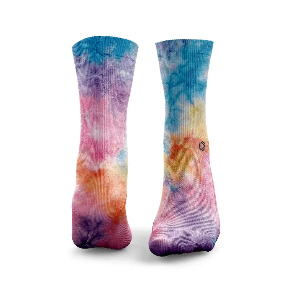 Chaussettes - Rainbow Cotton Candy Tie Dye