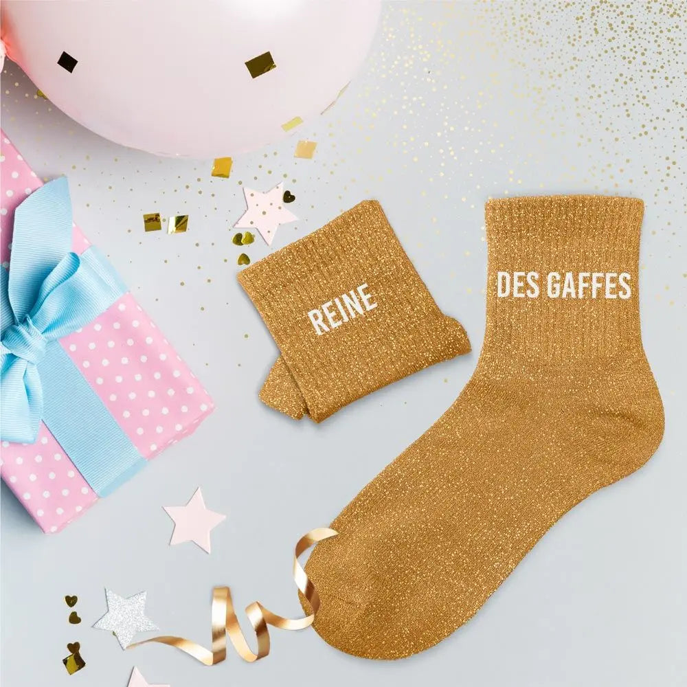 Chaussettes à Paillettes - Reine Des Gaffes