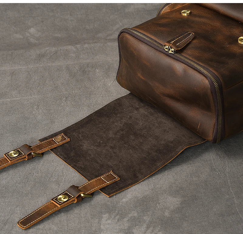Heritage - Sac À Dos En Cuir Vintage