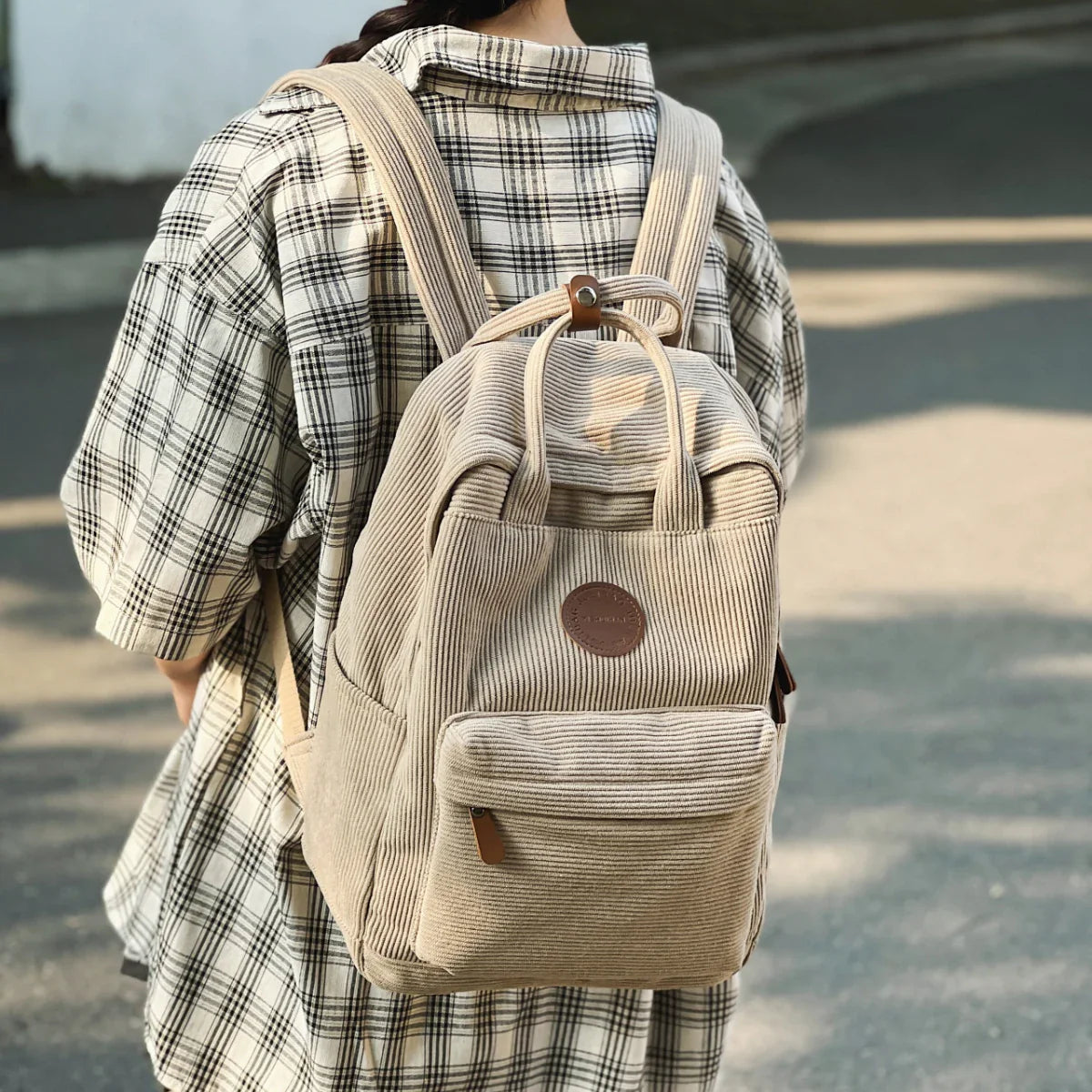 PROCYON - Sac À Dos Velours De Voyage Femme