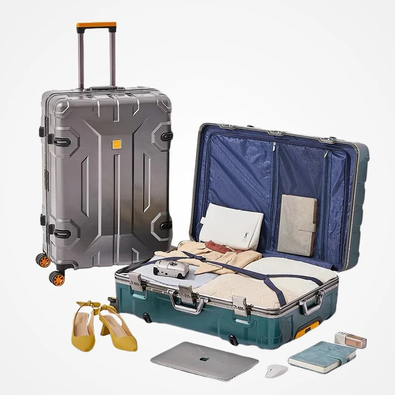 ARGOS - Valise Solide Soute Grise