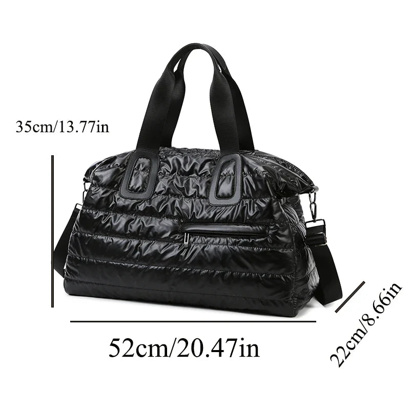 ARCTURUS - Sac de Voyage Bandoulière Matelassé Femme