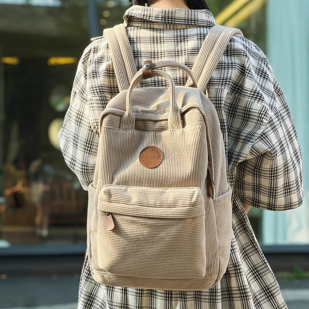 PROCYON - Sac À Dos Velours De Voyage Femme