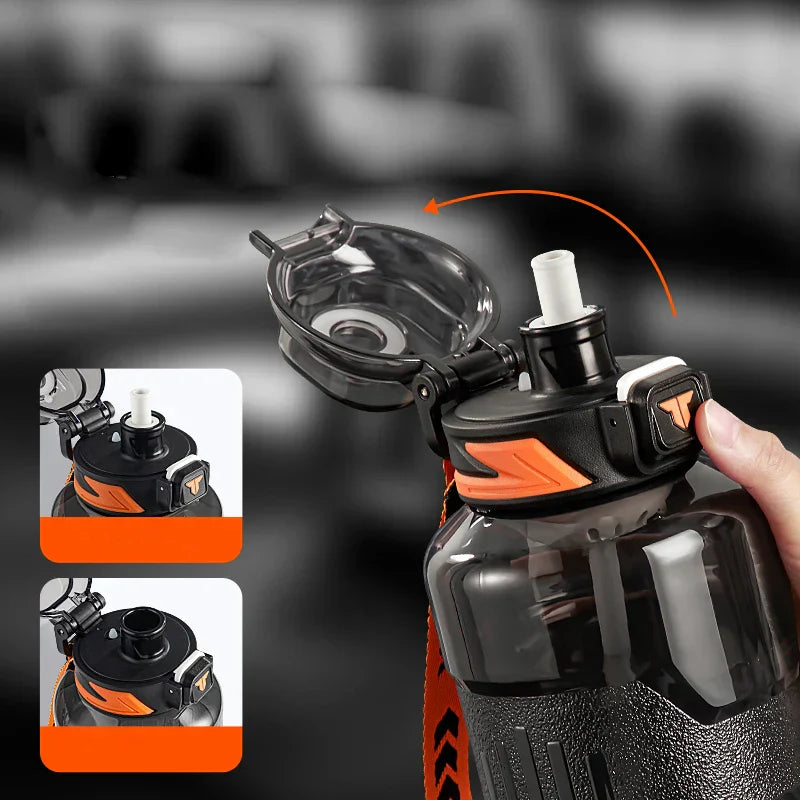 Gourde DishJar 1.5L Tritan | Hydratation durable pour sport et voyage | Le Sac du Voyageur