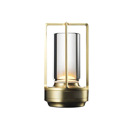 Lampe de Table Portative Élégante Rechargeable – coloris Doré