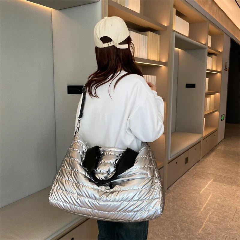 ARCTURUS - Sac de Voyage Bandoulière Matelassé Femme