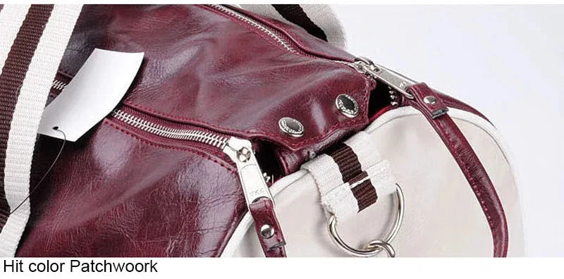 NAOS - Sac De Sport En Cuir De Voyage