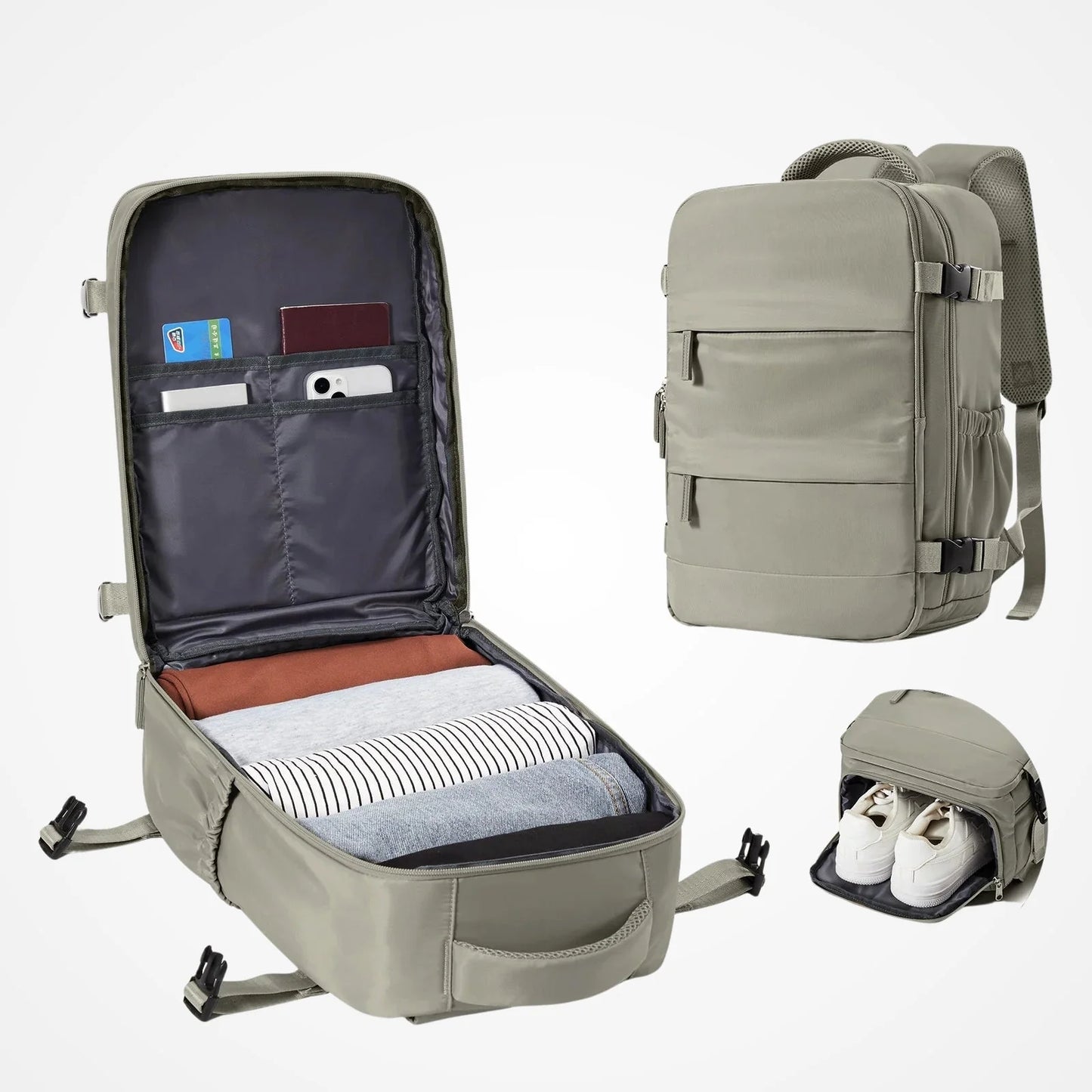DUBHE - Sac à dos cabine avion 40x20x25 Ryanair