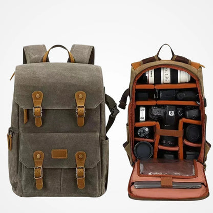 Sac à Dos Randonnée Photo – coloris Marron