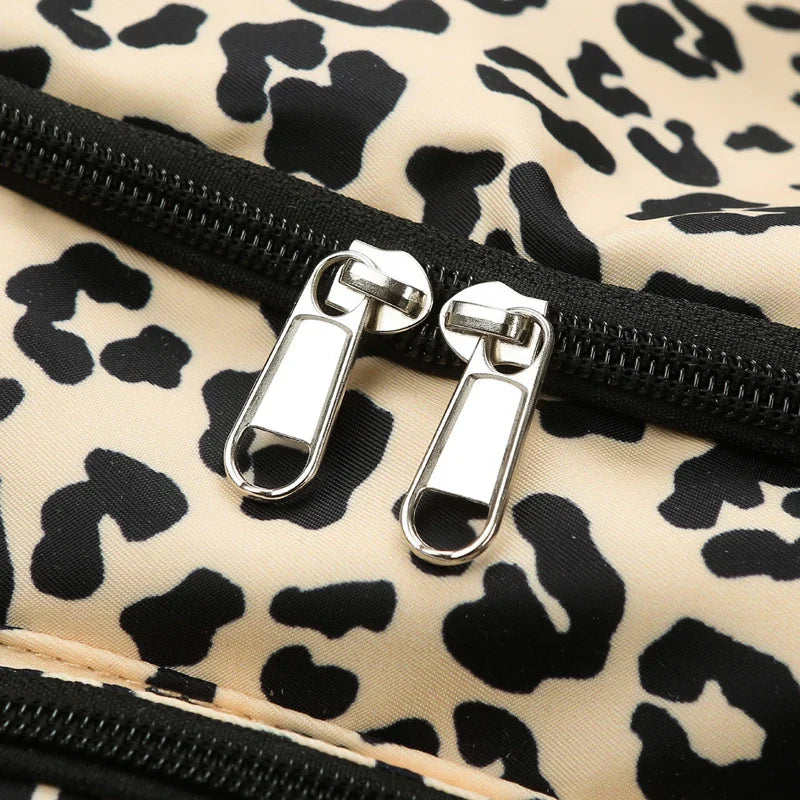 ANTARES - Sac de Voyage Léopard Femme