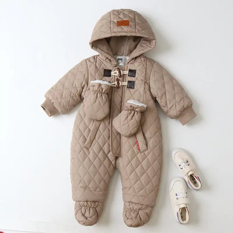Combinaison Bébé Douce en Velour