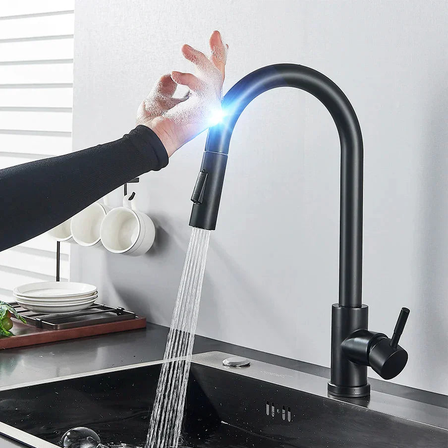 Mitigeur Cuisine Électronique à Détecteur Automatique