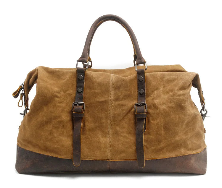 ALSHAIN - Sac De Voyage Vintage Homme