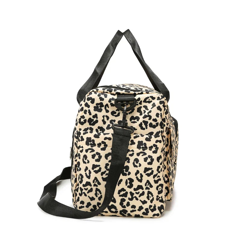 ANTARES - Sac de Voyage Léopard Femme