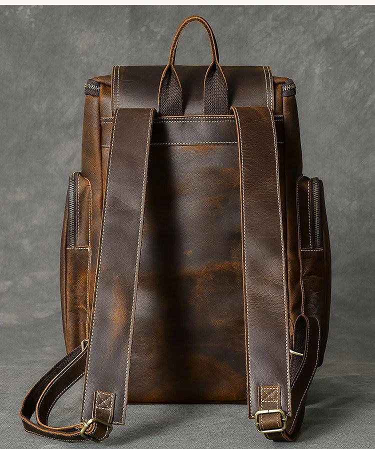 Heritage - Sac À Dos En Cuir Vintage