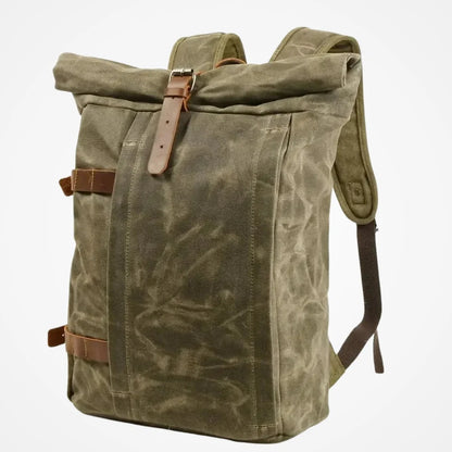 Sac à Dos Roulé en Toile
