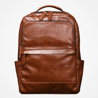 Sac à Dos Ordinateur Cuir – coloris Marron