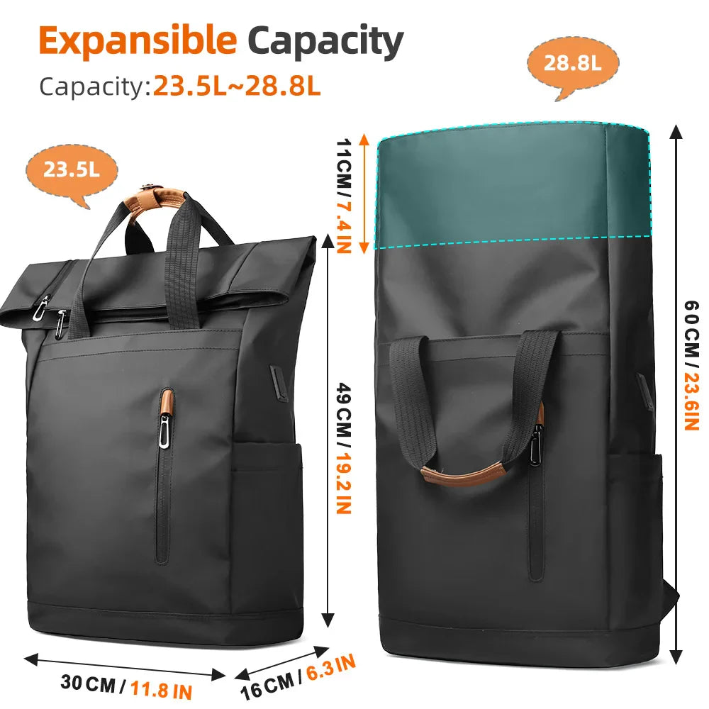 MENKAR - Sac À Dos Homme Roll Top