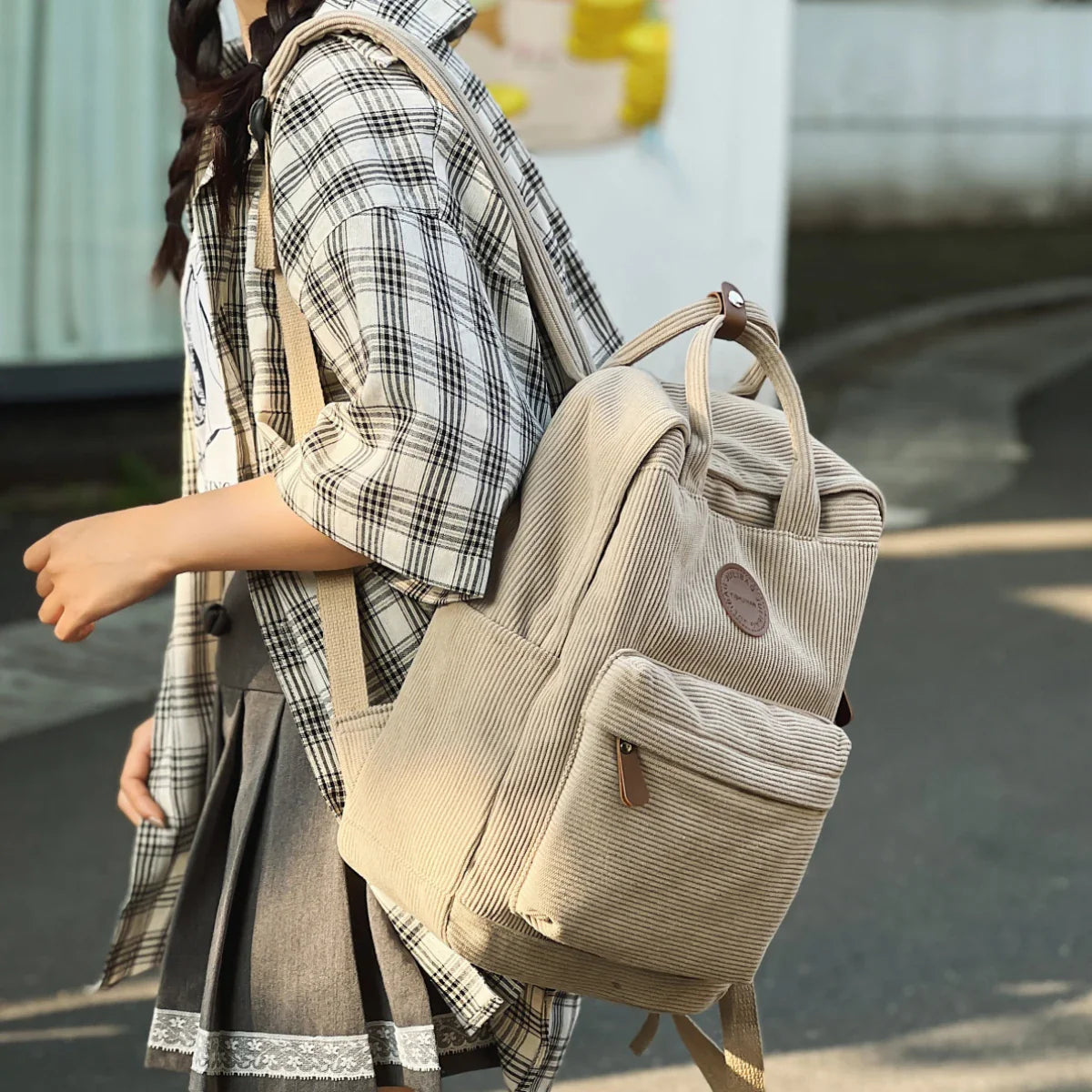 PROCYON - Sac À Dos Velours De Voyage Femme
