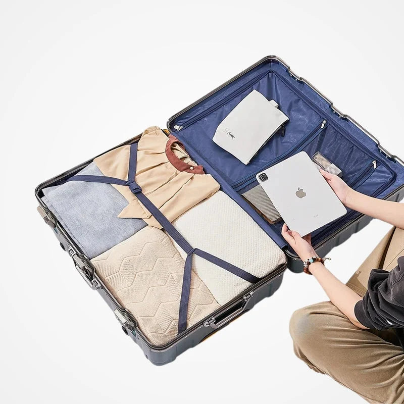 ARGOS - Valise Solide Soute Grise
