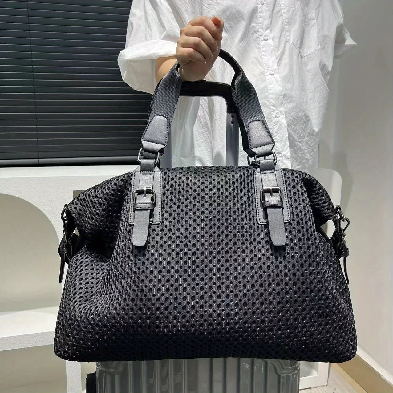 CHARA - Sac Nylon Bandoulière Femme