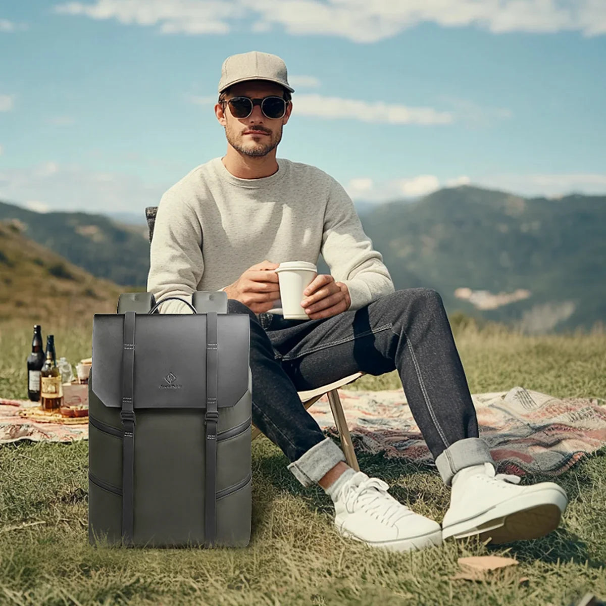 ASCELLA - Sac À Dos Ordinateur Homme