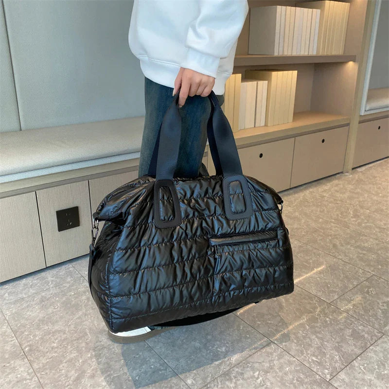 ARCTURUS - Sac de Voyage Bandoulière Matelassé Femme
