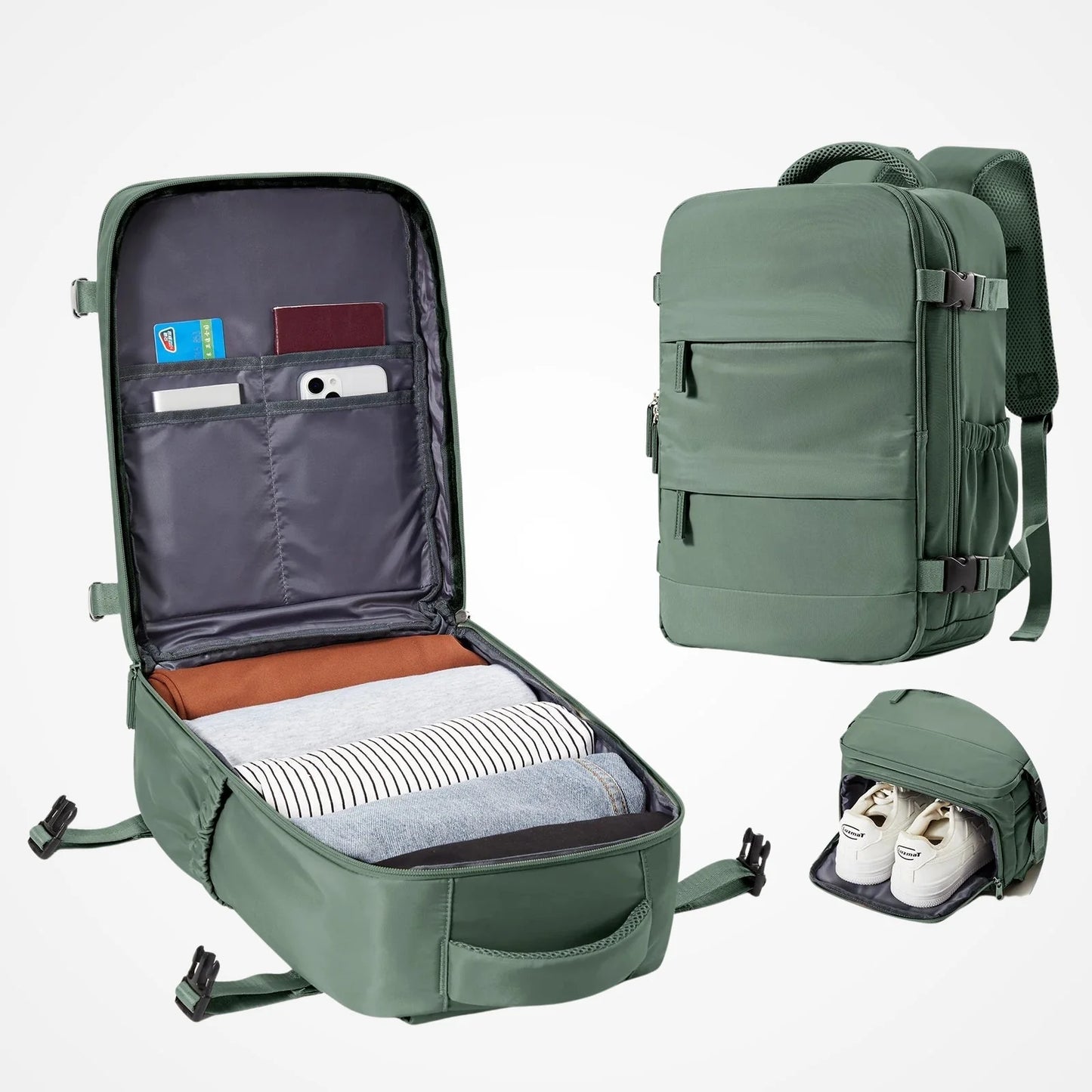 DUBHE - Sac à dos cabine avion 40x20x25 Ryanair
