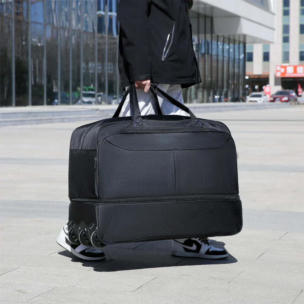 ELARA - Sac De Voyage Explorer à Roulettes Unisexe