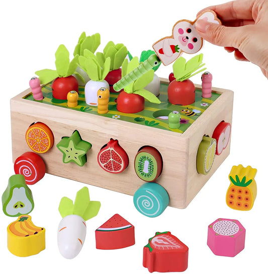 Jouet Éducatif Bois Pour Bébé Apprentissage