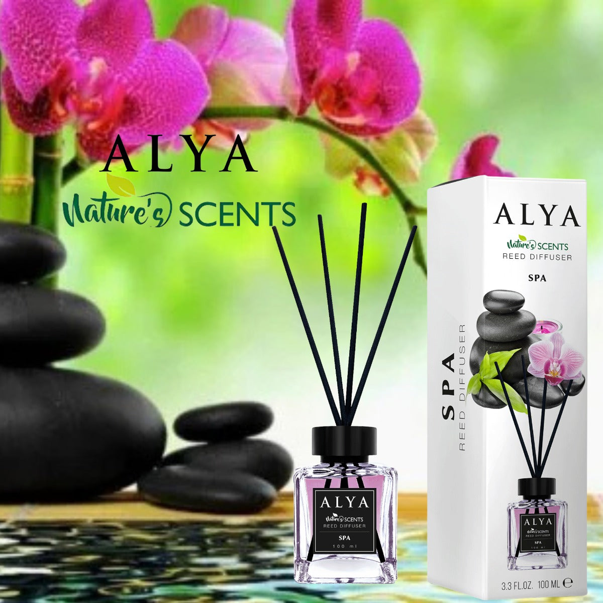 Bâtonnets Parfumés Alya Spa 100 ml