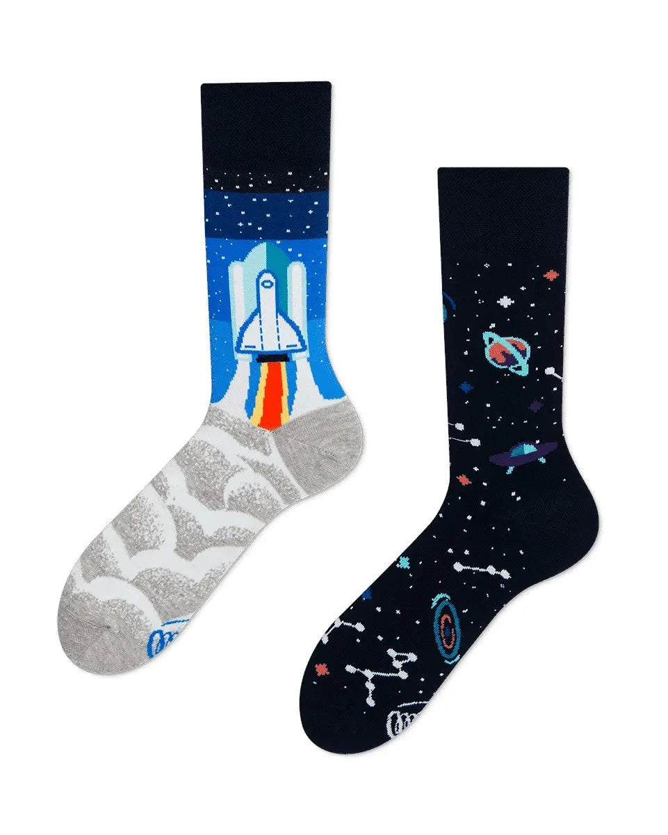 Chaussettes dépareillées - Space Trip