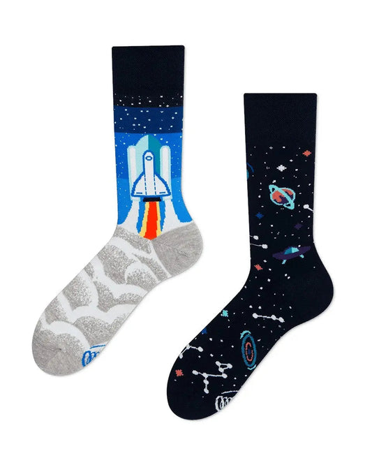 Chaussettes dépareillées - Space Trip
