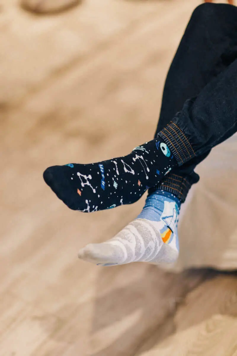 Chaussettes dépareillées - Space Trip