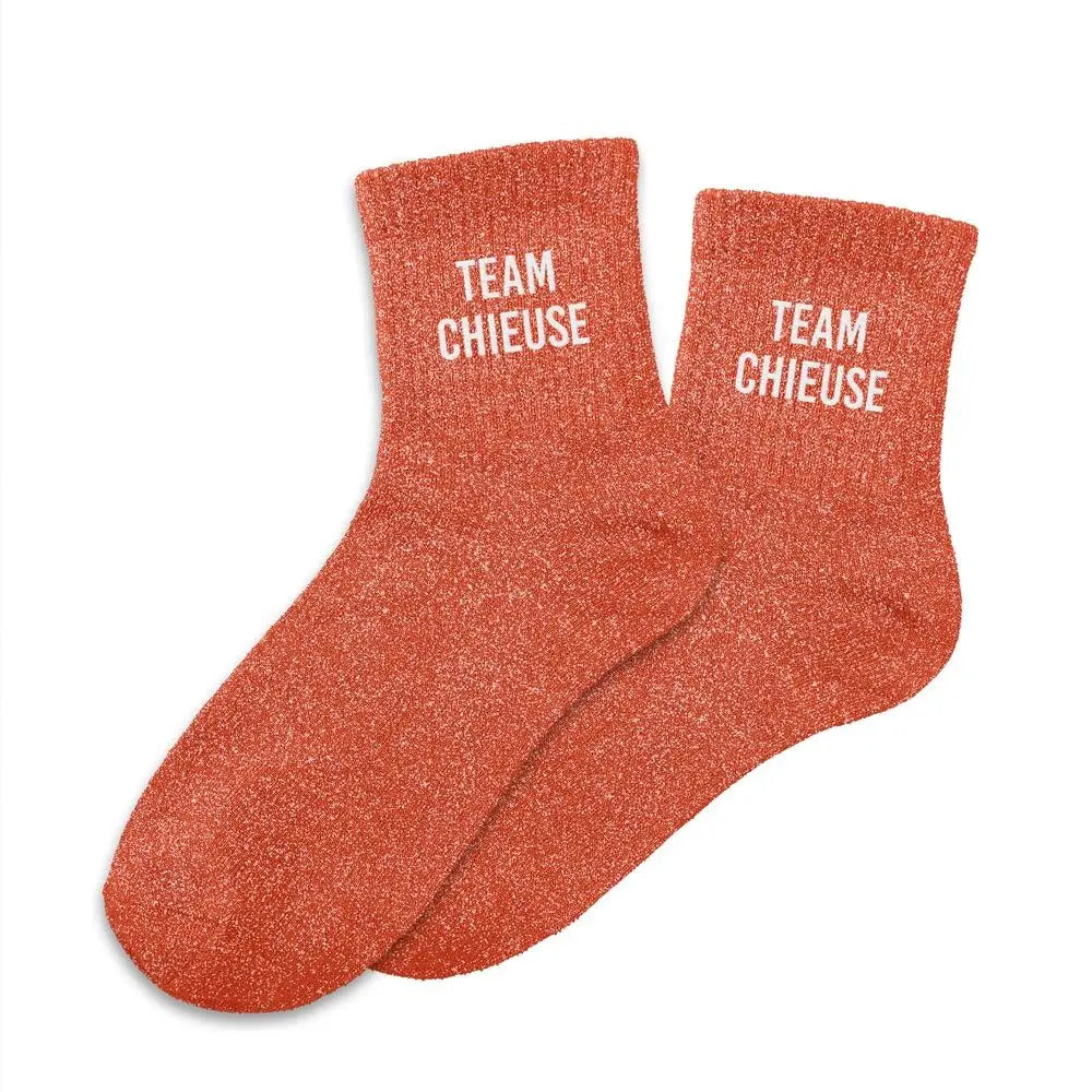 Chaussettes à Paillettes - Team Chieuse