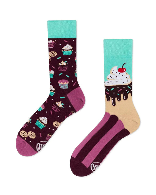Chaussettes dépareillées - The Cupcake