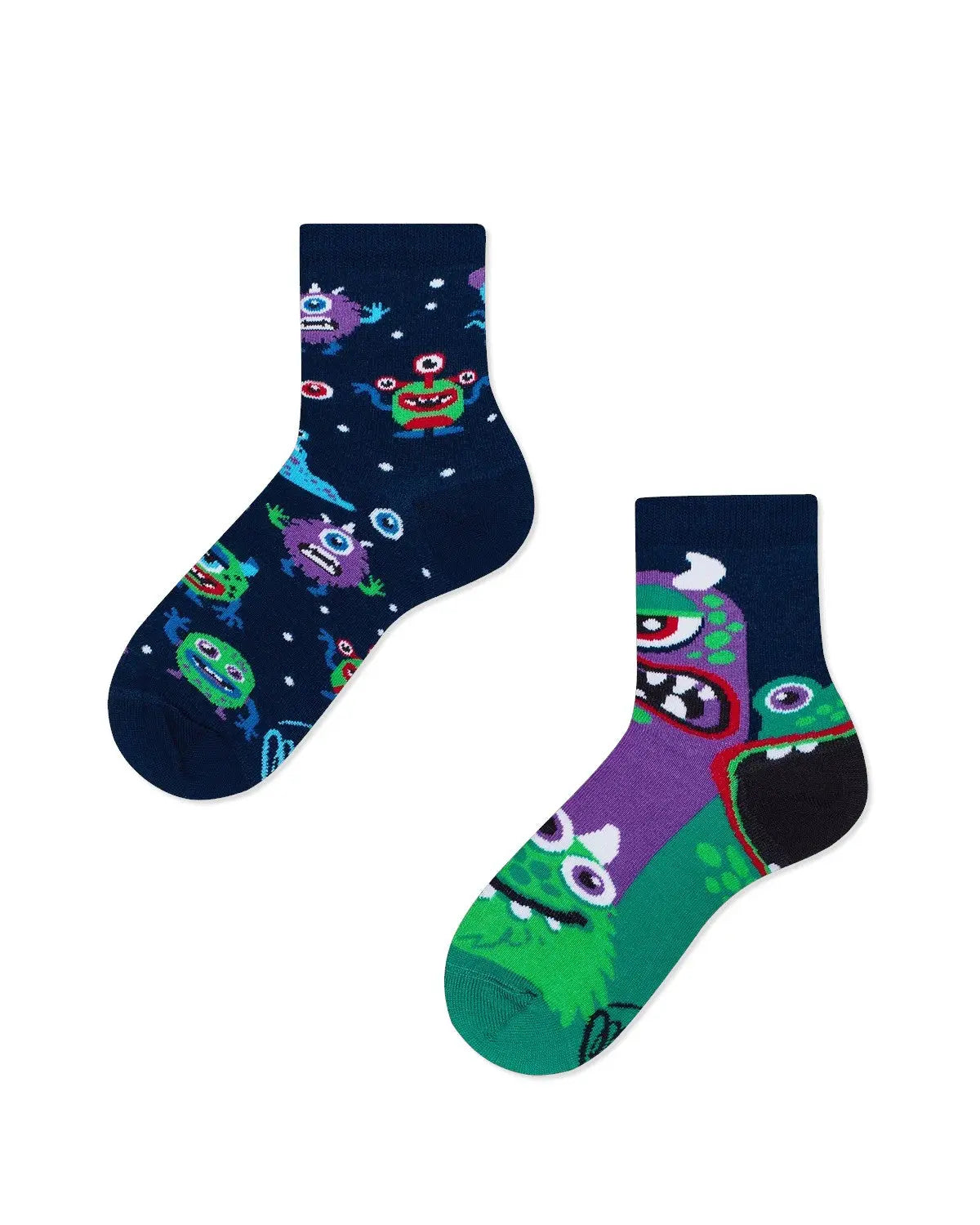 Chaussettes dépareillées - The Monsters - Kids