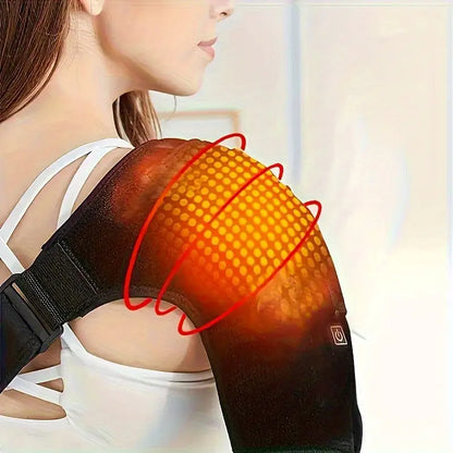 Thermiease Appareil de Massage Massant Chauffant pour Épaule et Coude Chaleur Apaisante USB – photo 4