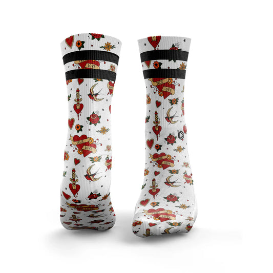 Chaussettes - Tattoo - True Love