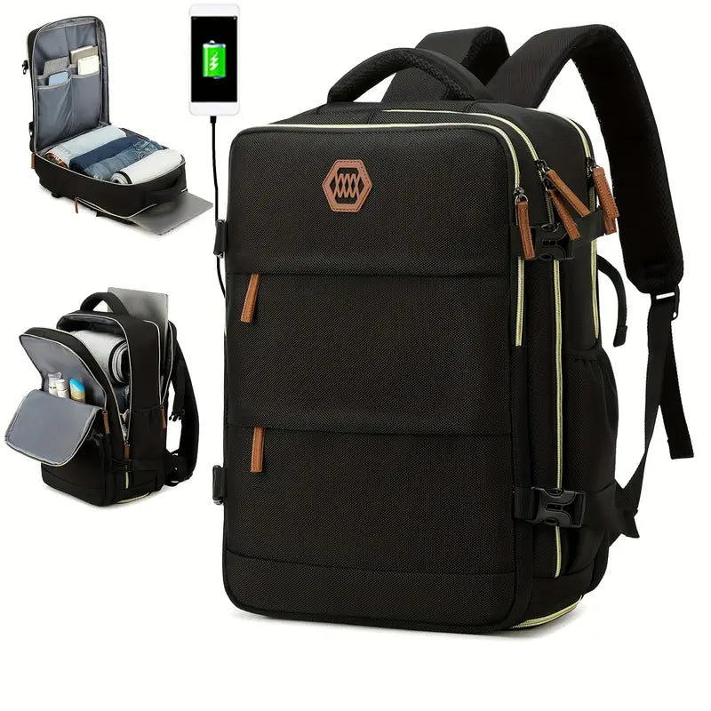 VoyageEase™ – Sac à Dos Voyage pour Ordinateur 15,6″ & Cabine Voyage Léger