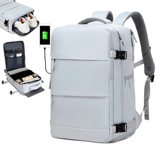 VoyageEase™ – Sac à Dos Voyage pour Ordinateur 15,6″ & Cabine Voyage Léger